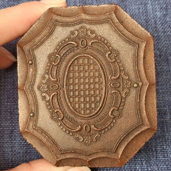 Very old union photo case with ruby ambrotype photograph & 1854 patent - Picture 7 of 16